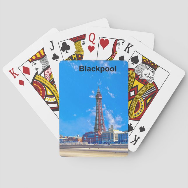 Blackpool Tower Poker Cards (Back)