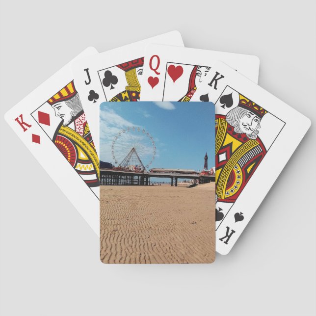 Blackpool tower poker cards (Back)