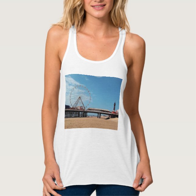 Blackpool Tower Tank Top (Front)
