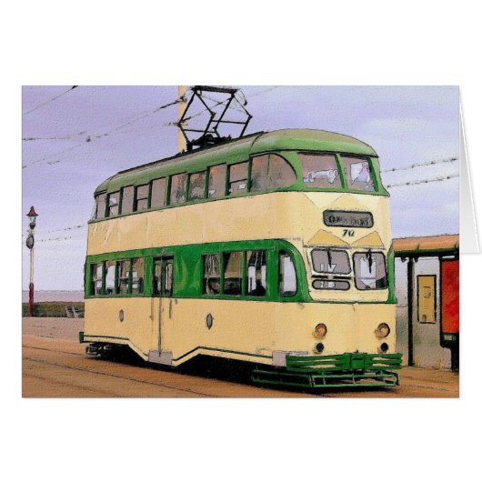 Blackpool Tram Cards (Front Horizontal)
