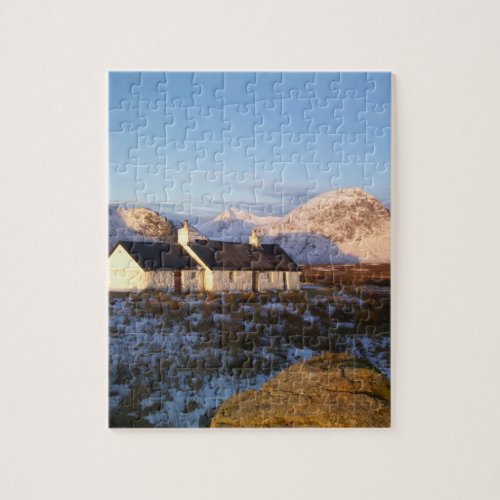 Blackrock Cottage Glencoe Highlands Scotland Jigsaw Puzzle