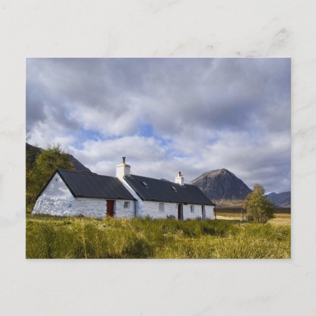 Blackrock Cottage, Glencoe Postcard (Front)