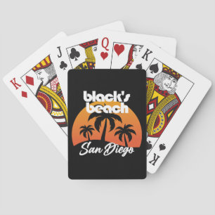 Black's Beach,San Diego Poker Cards
