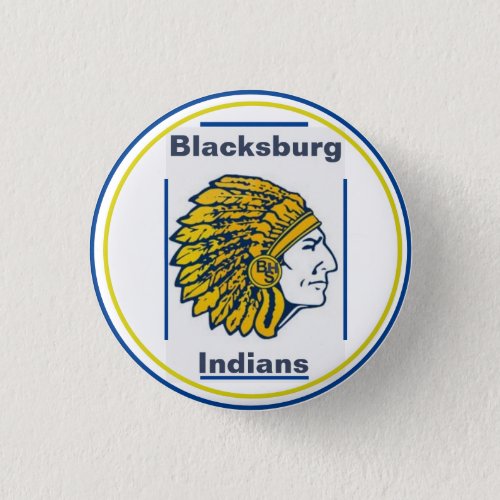 Blacksburg High School Indian Mascot Lapel Pin