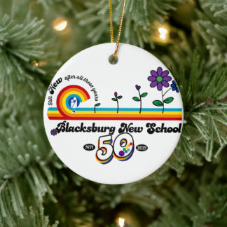Blacksburg New School Celebrates 50th Ornament