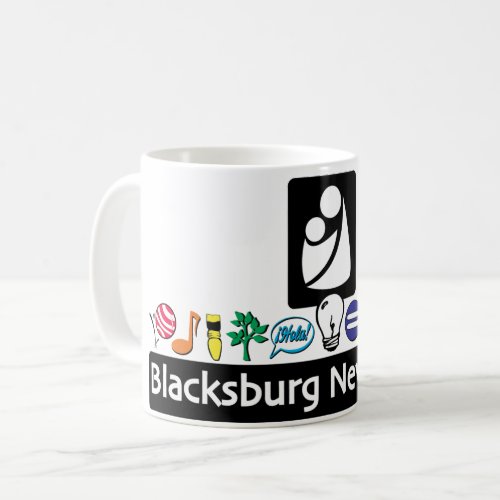 Blacksburg New School mug