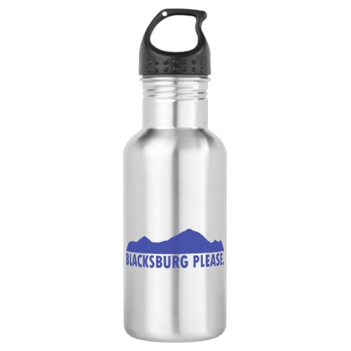 Blacksburg Please Stainless Steel Water Bottle