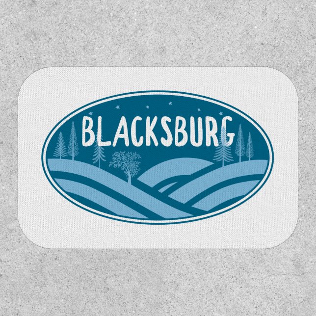 Blacksburg Virginia Outdoors Patch (Front)