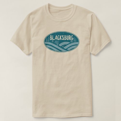 Blacksburg Virginia Outdoors T_Shirt