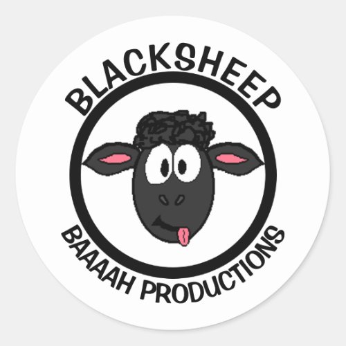 BlackSheep BAAAAH Stickers