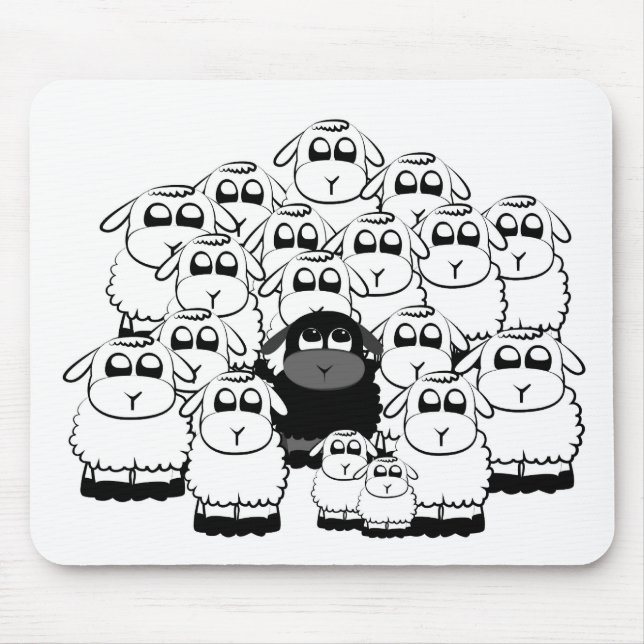 blacksheep mouse pad (Front)