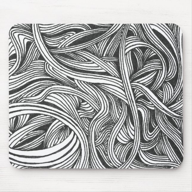 blacksketti mouse pad (Front)