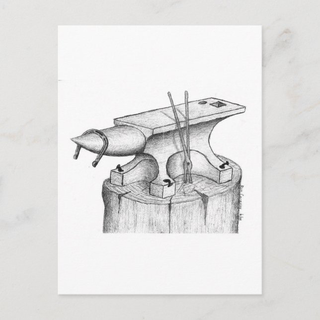 Blacksmith and Farrier Products Postcard (Front)