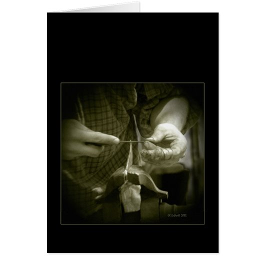Blacksmith at work cards (Front)