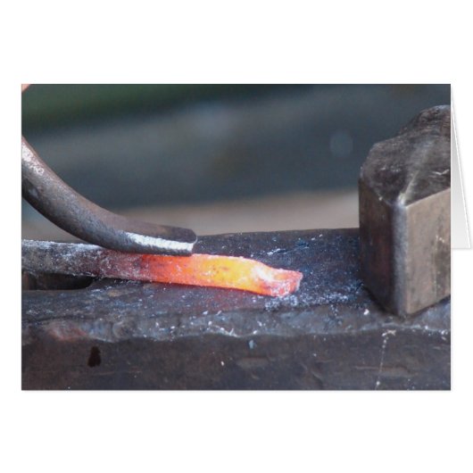 Blacksmith at Work Cards (Front Horizontal)