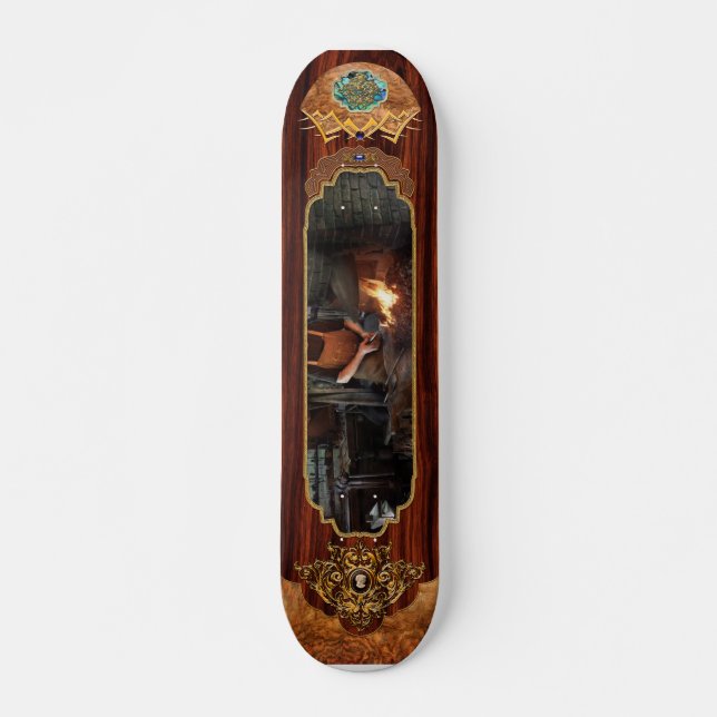 Blacksmith - Blacksmiths like it hot Skateboard Deck (Front)