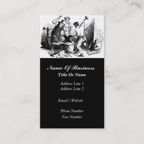 Blacksmith Business Card