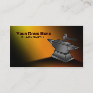 Blacksmith Business Cards