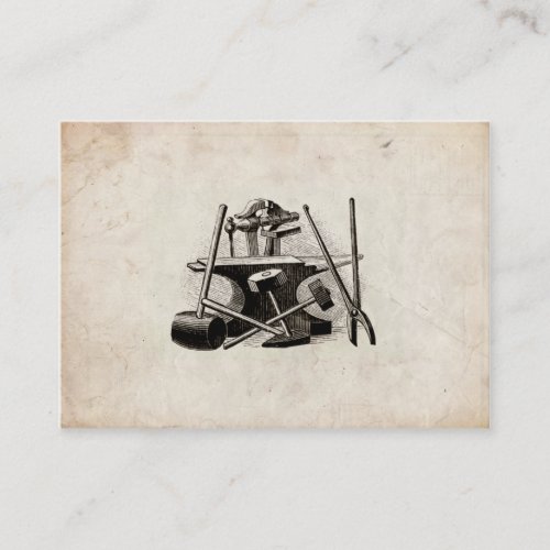 Blacksmith Calling Card Business Cards
