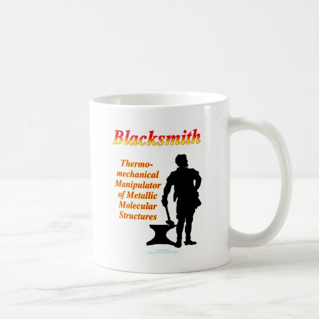 Blacksmith Coffee Mug (Right)