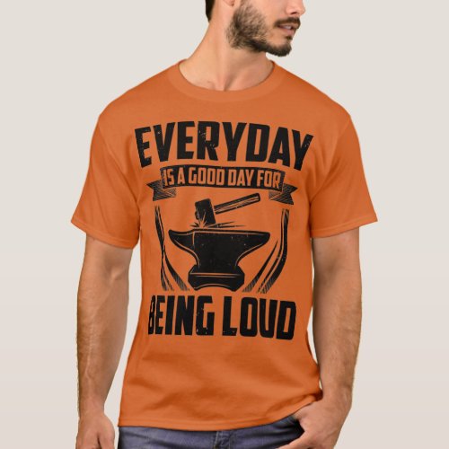 Blacksmith Gift Idea Forging Anvil Farrier Forge T T_Shirt