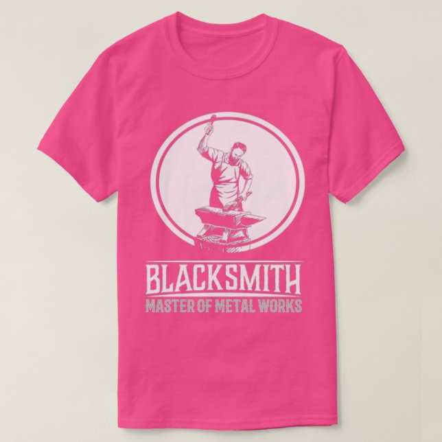 Blacksmith Master T T-Shirt (Design Front)