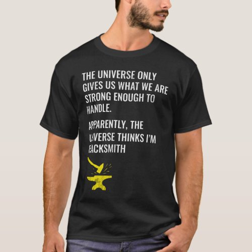 Blacksmith Metalsmith Metal Worker T_Shirt