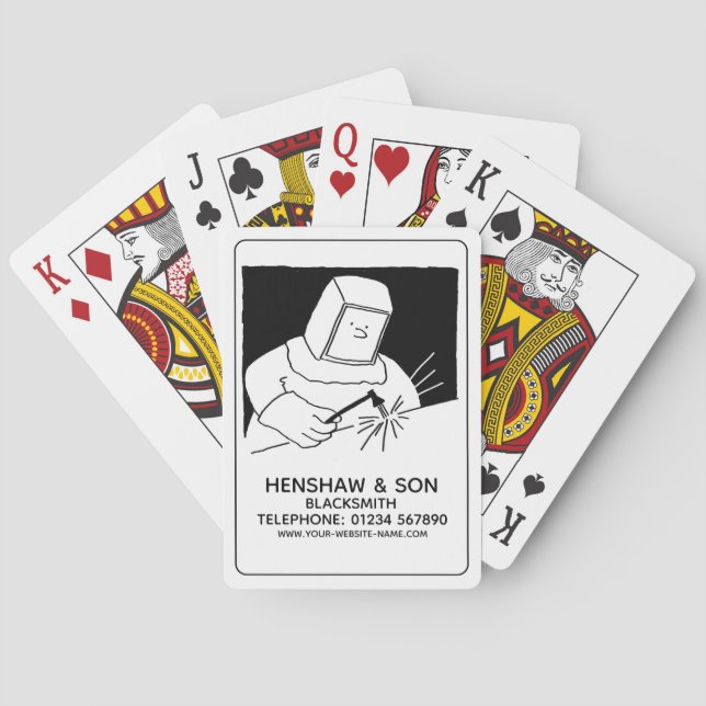 Blacksmith Playing Cards (Back)