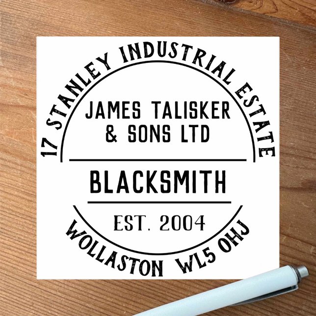 Blacksmith Rubber Stamp (Creator Uploaded)