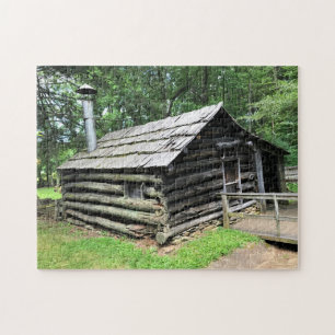 Blacksmith Shop at Mabry Mill, Virginia Jigsaw Puzzle