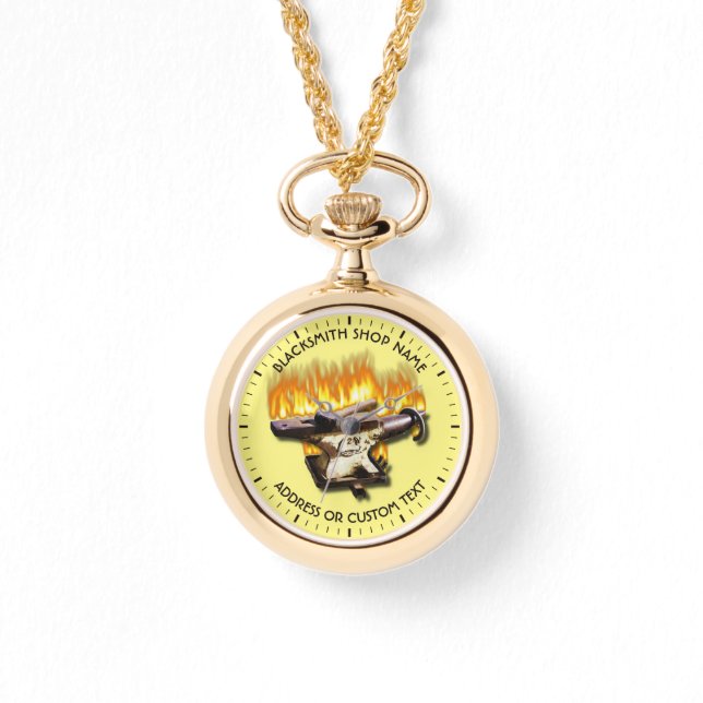 Blacksmith Shop With Anvil And Hammer In Fire Watch (Front)