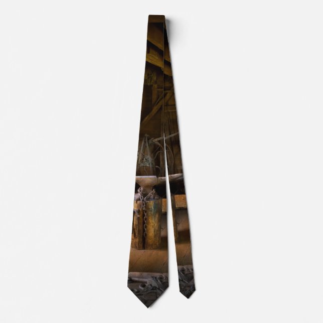 Blacksmith - That's got a nice ring to it Neck Tie (Front)