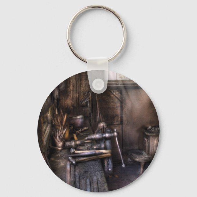 Blacksmith - The Blacksmith's Shop Keychain (Front)