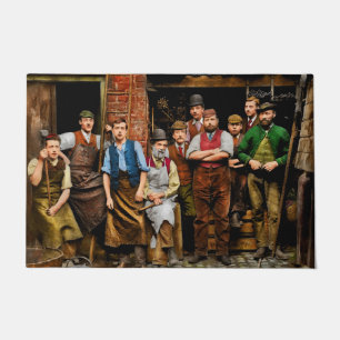 Blacksmith - The Ironmongers of Maidenhead 1900 Doormat