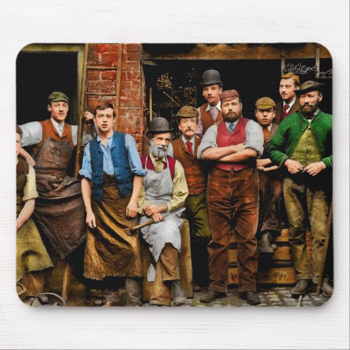 Blacksmith _ The Ironmongers of Maidenhead 1900 Mouse Pad