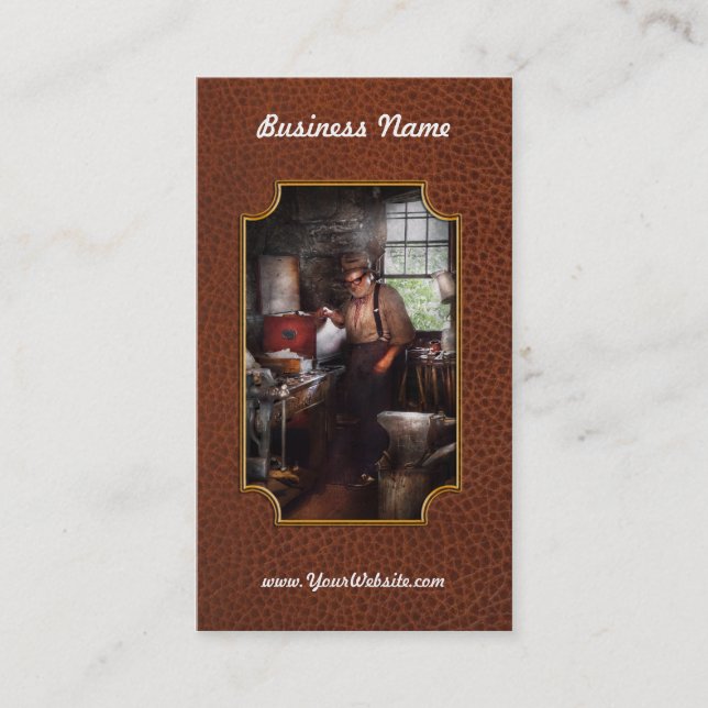 Blacksmith - The Smithy Business Card (Front)