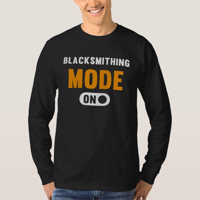 Blacksmithing Mode on T-Shirt (Front)