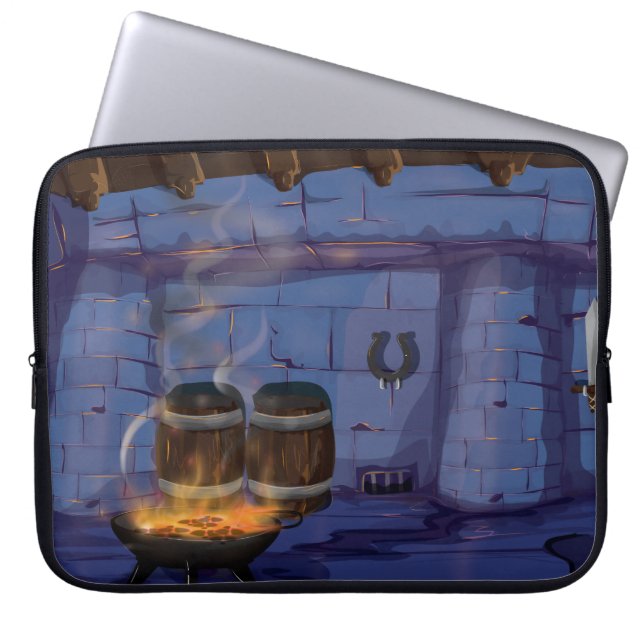 Blacksmiths Forge Laptop Sleeve (Front)