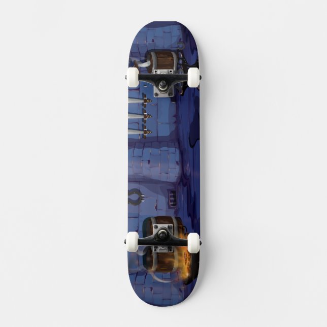 Blacksmiths Forge Skateboard Deck (Front)