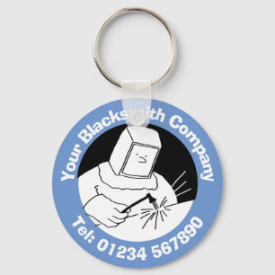 Blacksmiths, Welders & Steel Fabricators Keychain