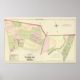 Blackstone Canal North Burial Ground Batcheller Poster