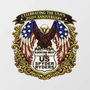 Blackstone Valley Chapter - Decal USA 250th