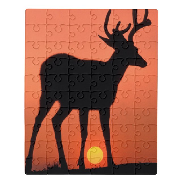 Blacktail or Mule Deer | Olympic National Park Jigsaw Puzzle (Puzzle Vertical)