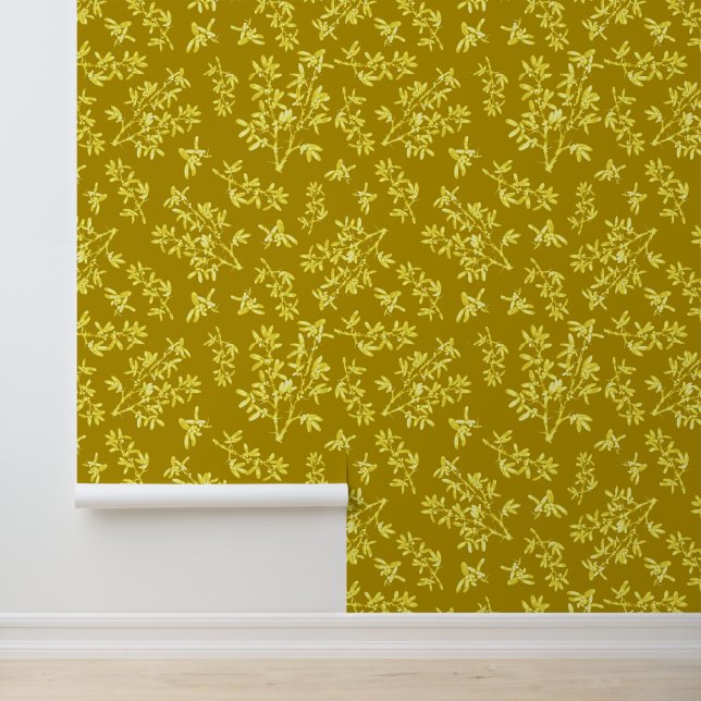 Blackthorn green gold  wallpaper  (Application)