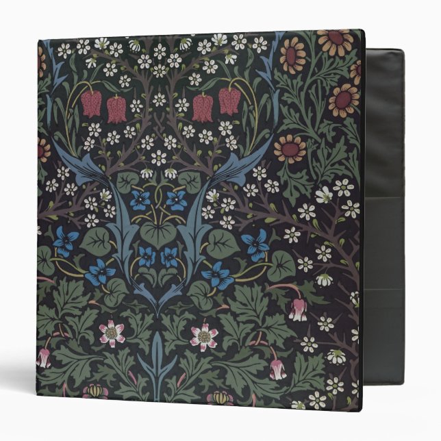 'Blackthorn' wallpaper design, 1892 Binder (Front/Inside)