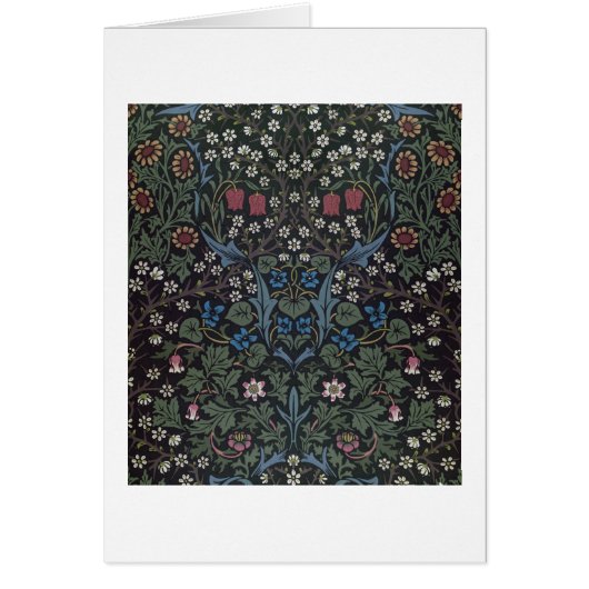 'Blackthorn' wallpaper design, 1892 Cards (Front)