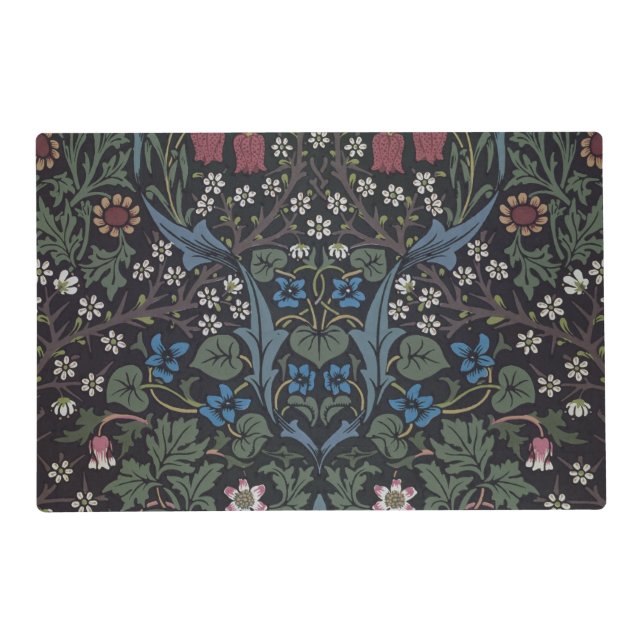 'Blackthorn' wallpaper design, 1892 Placemat (Front)