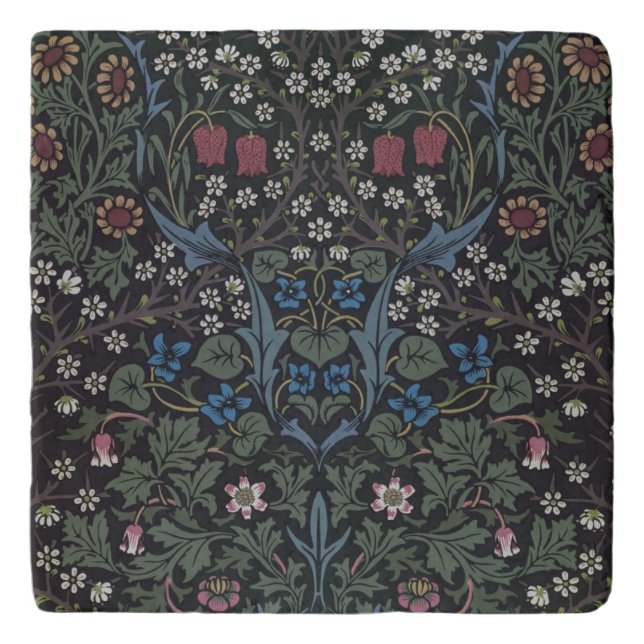 'Blackthorn' wallpaper design, 1892 Trivet (Front)