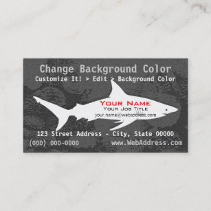 Blacktip Shark Business Card