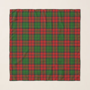 Blackwatch Campbell Tartan Red Green Plaid Scarf
